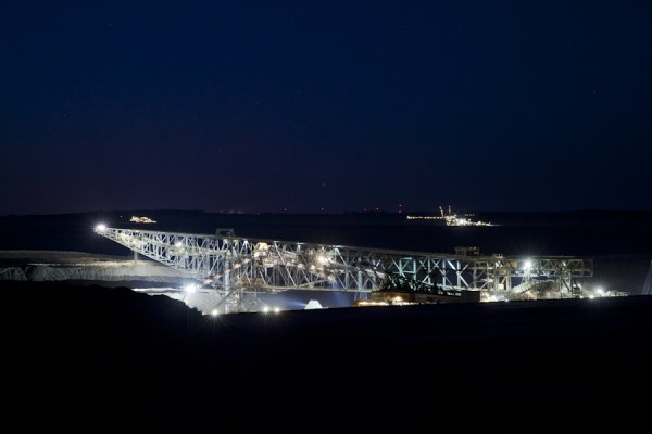 Förderbrücke F60 im Tagebau Welzow